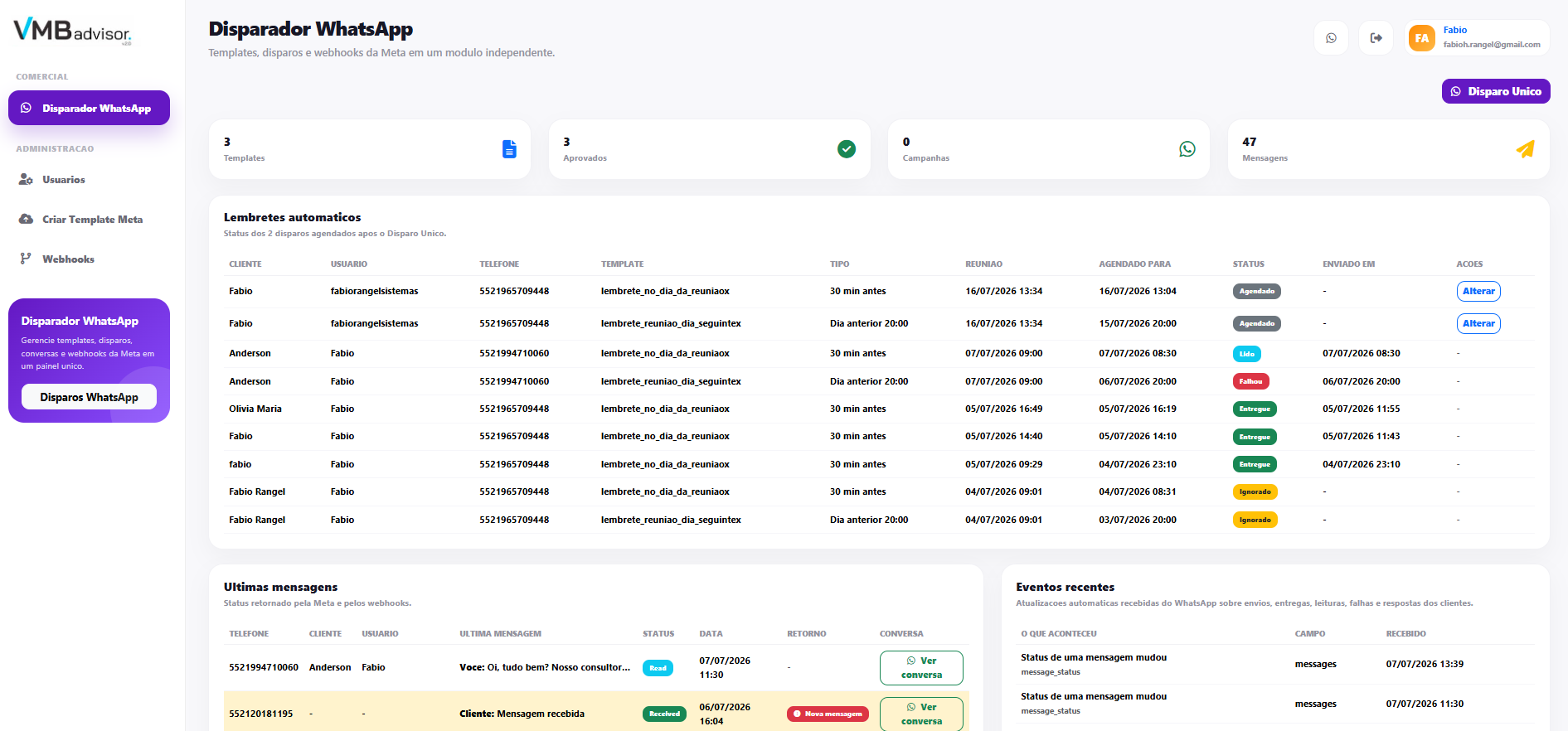 Api Oficial Meta